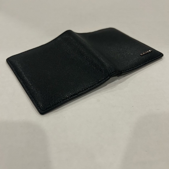 Coach Lather Folding Card Holder - Picture 7 of 8